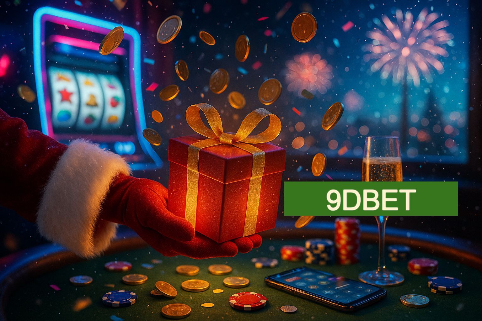 Promoções de Ano Novo no 9DBET